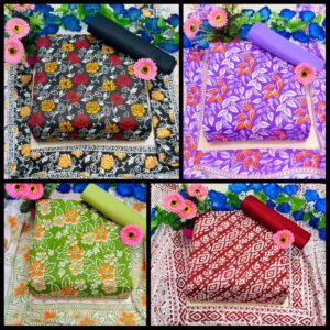 1200 টাকায় 5 সেট থ্রি-পিস!